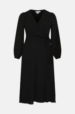 Coast Plus Size Maxi Wrap Dress -Coast Shop acc02784 black xl 3