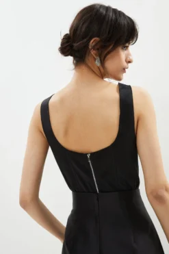 Coast Taffeta Corset Top -Coast Shop acc02894 black xl 2