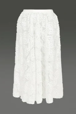 Coast Midi Overlay Bridal Skirt -Coast Shop acc03064 ivory xl 3 1