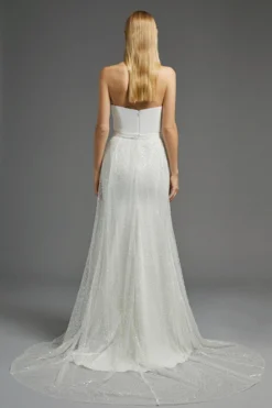 Coast Sequin Overlay Maxi Skirt -Coast Shop acc03072 ivory xl 2