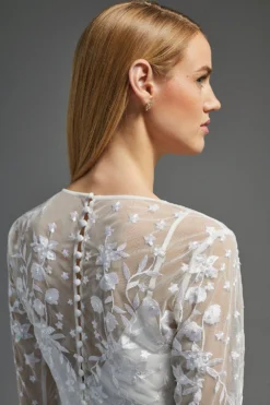 Coast Embellished Long Sleeve Top -Coast Shop acc03099 ivory xl 5