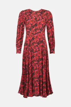 Coast Jo Holland Printed Hem Sweep Printed Dress -Coast Shop acc03181 multi xl 4