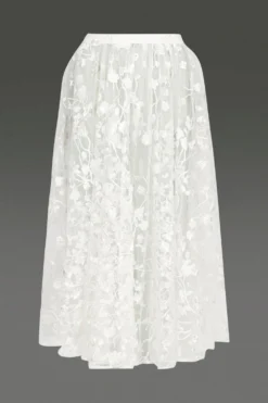 Coast Floral Over Skirt -Coast Shop acc03385 ivory xl 3 1