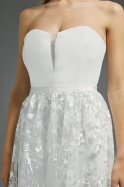 Coast Floral Over Skirt -Coast Shop acc03385 ivory xl 5