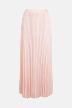 Coast Pleated Maxi Skirt -Coast Shop acc03403 blush xl 3