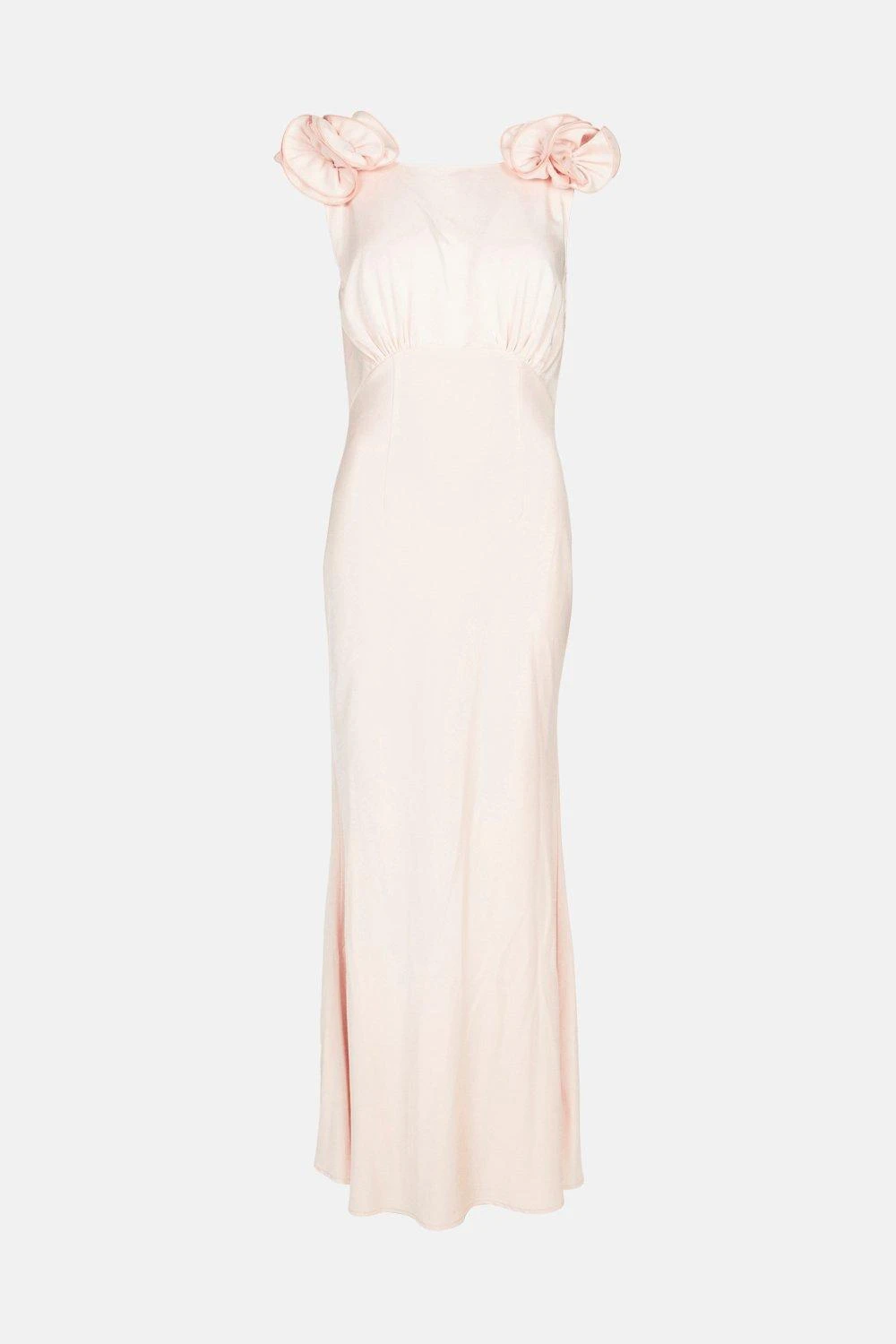 Coast Shoulder Detail Cowl Back Maxi Dress 4 Coast Shoulder Detail Cowl Back Maxi Dress - Image 4