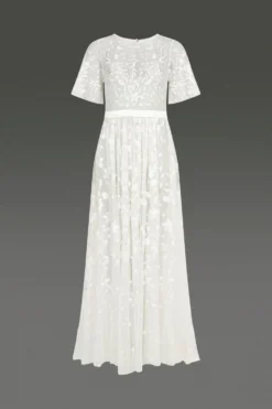 Coast Embroidered Over Dress -Coast Shop acc03544 ivory xl 3 1