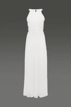 Coast All Over Pleated Maxi Dress -Coast Shop acc95336 ivory xl 3