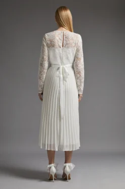 Coast Lace Long Sleeve Maxi Dress -Coast Shop bcc00095 white xl 2 scaled