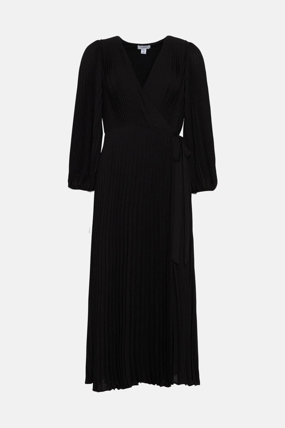 Coast Premium Pleated Maxi Wrap Dress 4 Coast Premium Pleated Maxi Wrap Dress - Image 4