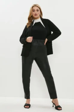 Coast Plus Size Premium Stretch Leather Legging