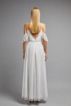 Coast Cold Shoulder Lace Bodice Spot Tulle Dress 8 Coast Cold Shoulder Lace Bodice Spot Tulle Dress -Coast Shop bcc00809 ivory xl 2