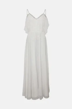 Coast Cold Shoulder Lace Bodice Spot Tulle Dress 9 Coast Cold Shoulder Lace Bodice Spot Tulle Dress -Coast Shop bcc00809 ivory xl 3