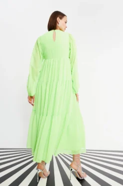 Coast Nick Grindrod Balloon Sleeve Statement Neon Maxi Dress 5 Coast Nick Grindrod Balloon Sleeve Statement Neon Maxi Dress -Coast Shop bcc01491 neon lime xl 2 scaled
