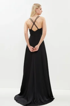 Coast Premium Satin Maxi Dress -Coast Shop bcc01744 black xl 2