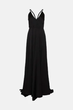 Coast Premium Satin Maxi Dress -Coast Shop bcc01744 black xl 3