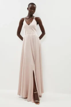 Coast Premium Satin Maxi Dress