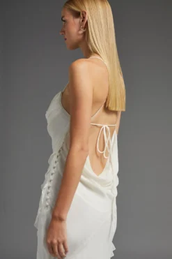 Coast Ruffle Detail Tiered Hem Maxi Dress 11 Coast Ruffle Detail Tiered Hem Maxi Dress -Coast Shop bcc02595 ivory xl 5 scaled