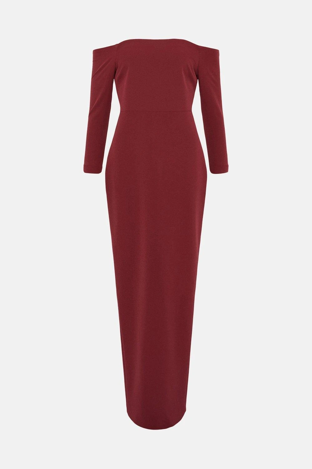 Coast Bardot Maxi Long Sleeve Dress 4 Coast Bardot Maxi Long Sleeve Dress - Image 4