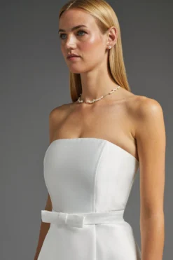 Coast Bandeau Structured High Low Maxi Dress -Coast Shop bcc03123 ivory xl 5 scaled