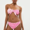 Coast Bunny Tie Mixed Print Bikini