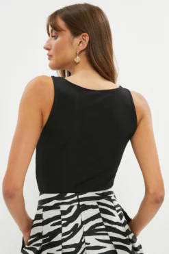 Coast Slinky Soft Touch Jersey Bodysuit -Coast Shop bcc03345 black xl 2