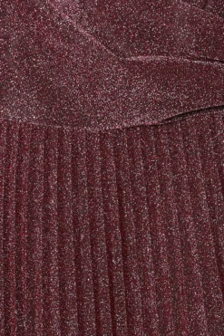 Coast Shimmer Fabric Pleat Skirt Strappy Back Maxi -Coast Shop bcc03446 rose20pink xl 5 scaled