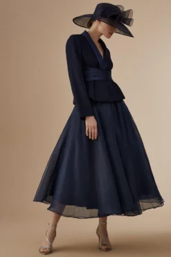 Coast Organza Maxi Skirt