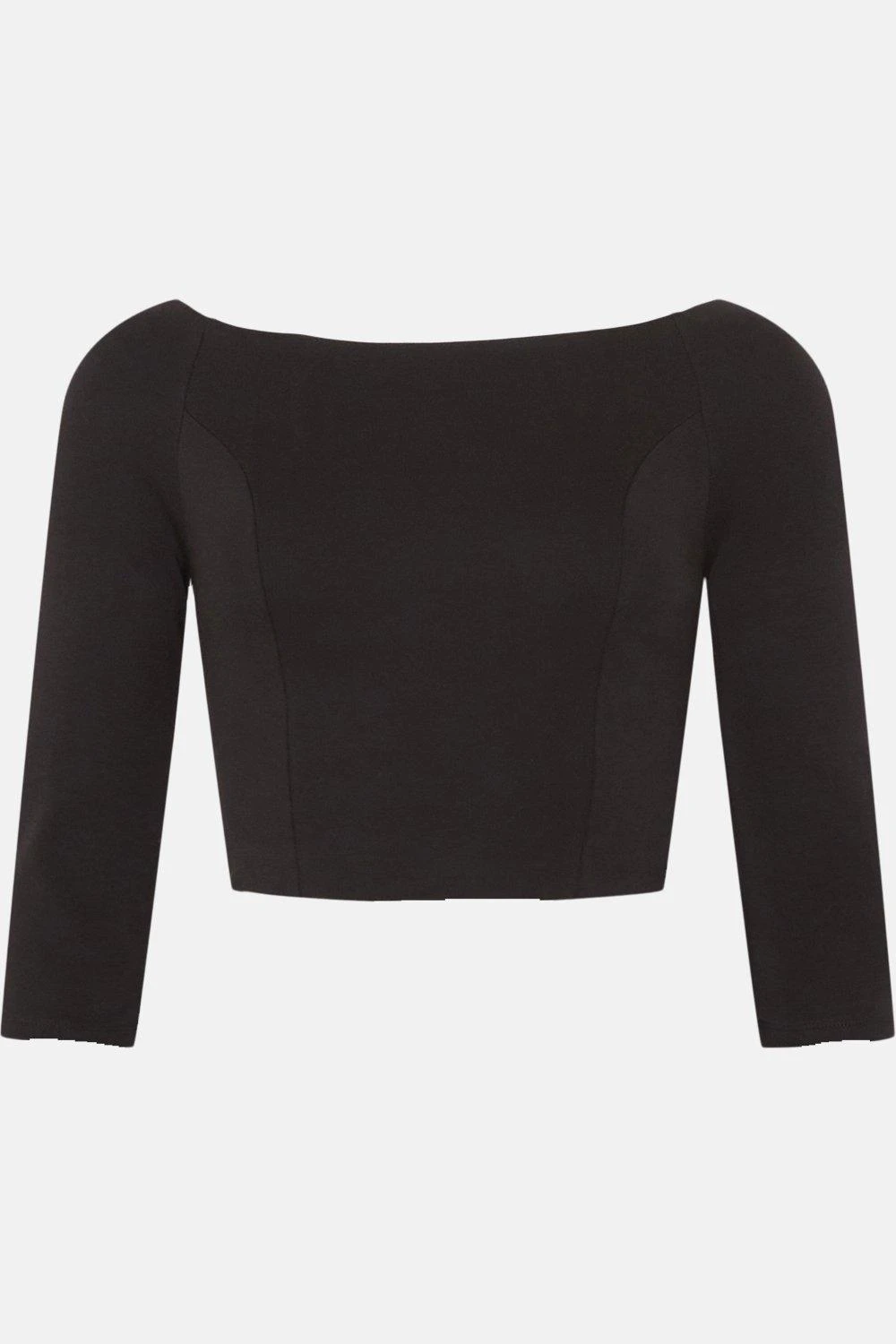 Coast Boat Neck 3/4 Sleeve Ponte Outfitter Top 4 Coast Boat Neck 3/4 Sleeve Ponte Outfitter Top - Image 4