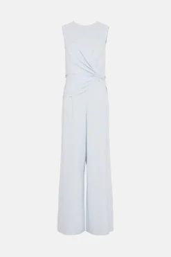 Coast Twist Detail Jumpsuit -Coast Shop bcc03757 grey xl 3