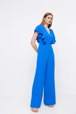 Coast Flare Sleeve Jumpsuit