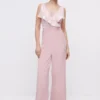 Coast Jumpsuit With Wrap Frill Top