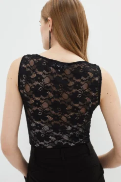 Coast Twist Front Lace Body -Coast Shop bcc04060 black xl 2