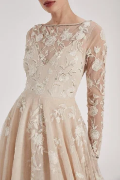 Coast RSN Inspired Full Skirt Maxi Dress -Coast Shop bcc04197 nude xl 2