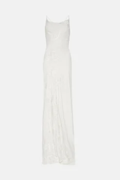 Coast RSN Inspired Satin Cowl Maxi Dress -Coast Shop bcc04200 ivory xl 4