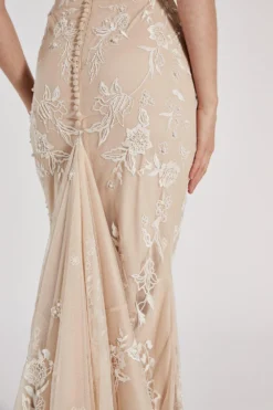 Coast RSN Inspired Plunge Neck Maxi Dress -Coast Shop bcc04201 ivory xl 5