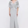 Coast Wrap Top Sequin Kyoto Embellished Bridesmaids Maxi Dress