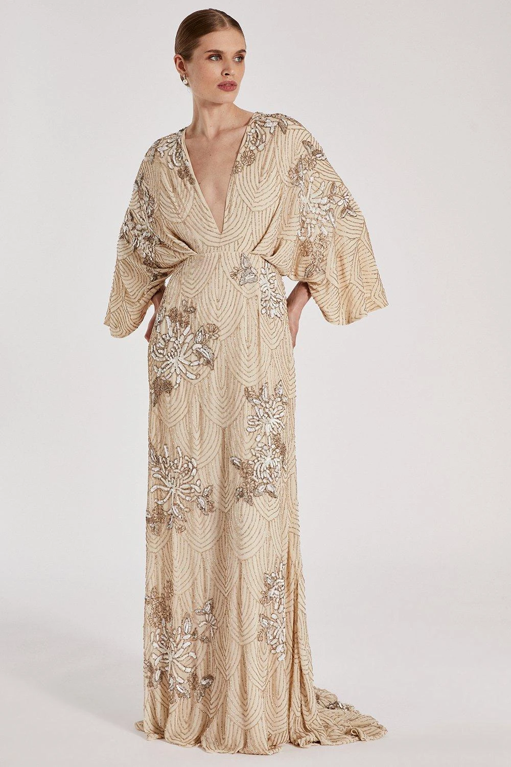 Coast RSN Inspired Kimono Maxi Dress 2 Coast RSN Inspired Kimono Maxi Dress - Image 2