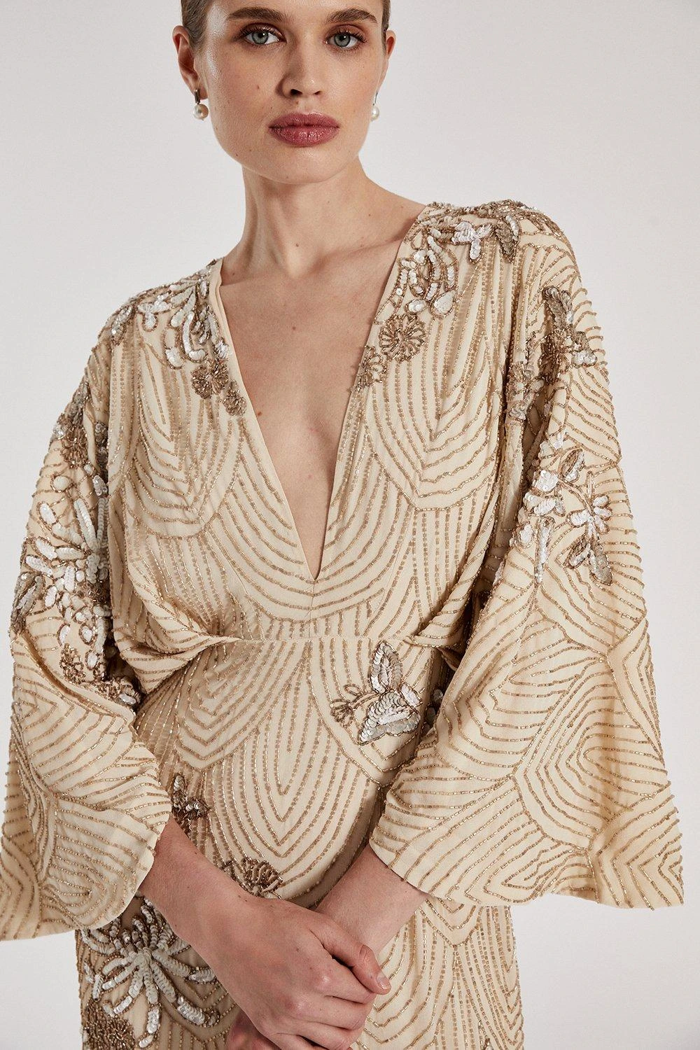 Coast RSN Inspired Kimono Maxi Dress 3 Coast RSN Inspired Kimono Maxi Dress - Image 3