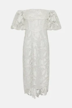 Coast RSN Inspired Lace Bardot Dress -Coast Shop bcc04424 ivory xl 3