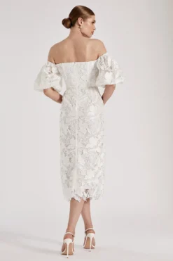 Coast RSN Inspired Lace Bardot Dress -Coast Shop bcc04424 ivory xl 4