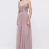 Coast Embellished Bodice Cami Tulle Maxi Bridesmaids Dress