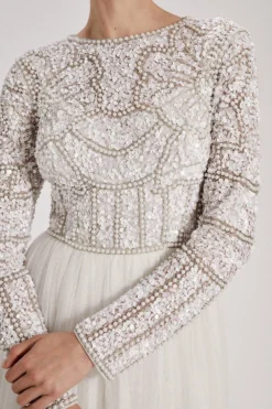 Coast RSN Inspired Long Sleeve Maxi Dress 7 Coast RSN Inspired Long Sleeve Maxi Dress -Coast Shop bcc04435 ivory xl 2