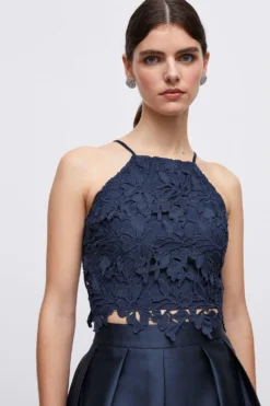 Coast Guipure Lace Strappy Cami Bridesmaids Top