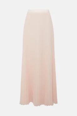 Coast Sunray Pleated Chiffon Bridesmaids Midi Skirt -Coast Shop bcc04546 blush xl 3