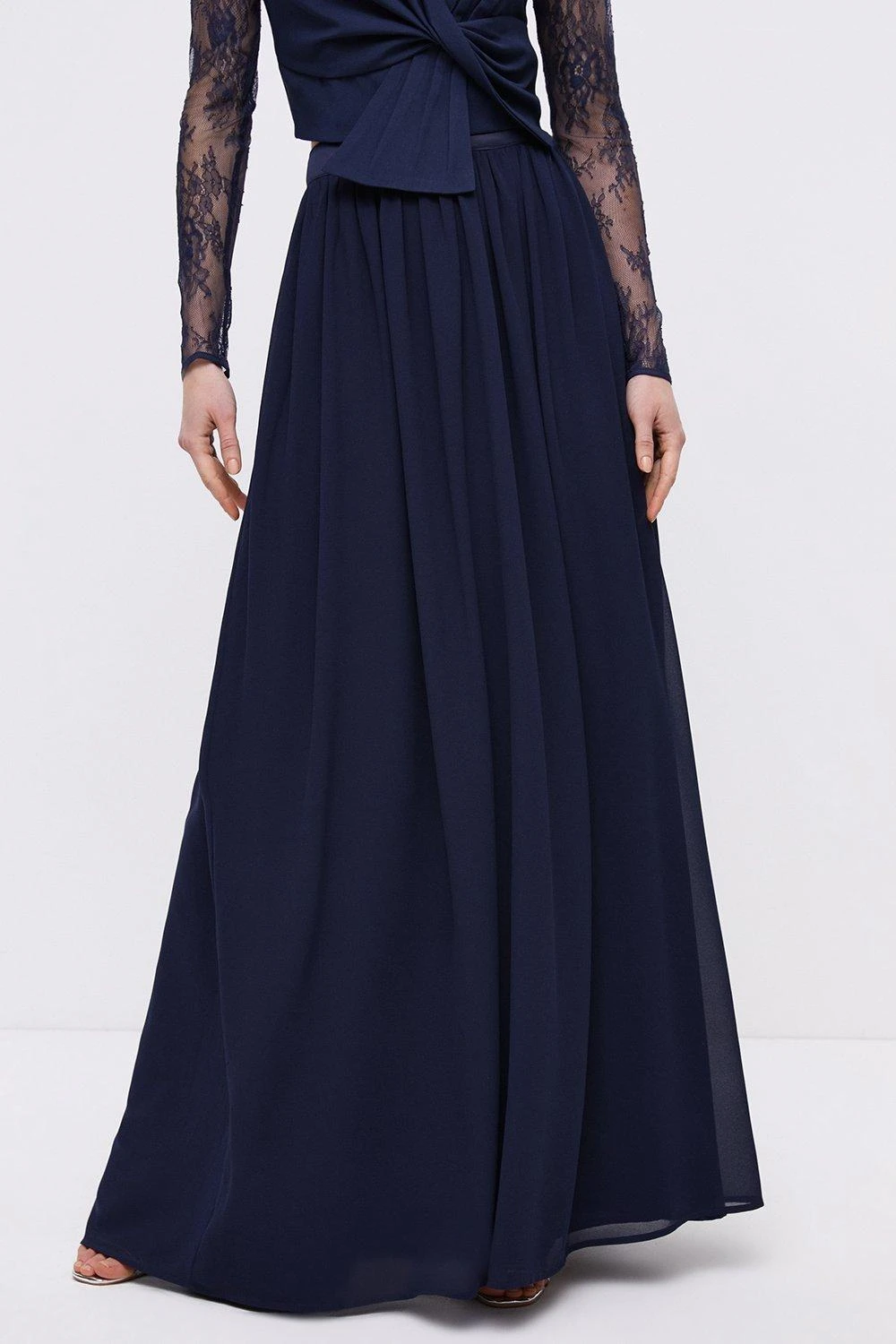 Coast Volume Chiffon Bridesmaids Maxi Skirt 2 Coast Volume Chiffon Bridesmaids Maxi Skirt - Image 2