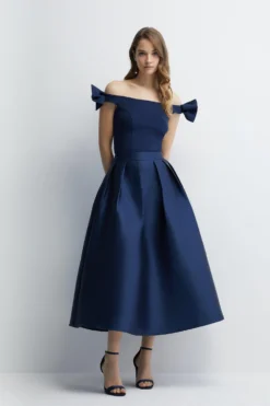 Coast Volume Twill Bridesmaids Maxi Skirt