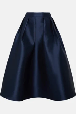 Coast Volume Twill Bridesmaids Maxi Skirt -Coast Shop bcc04569 navy xl 3