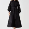 Coast Premium Embroidered Organza Shirt Dress