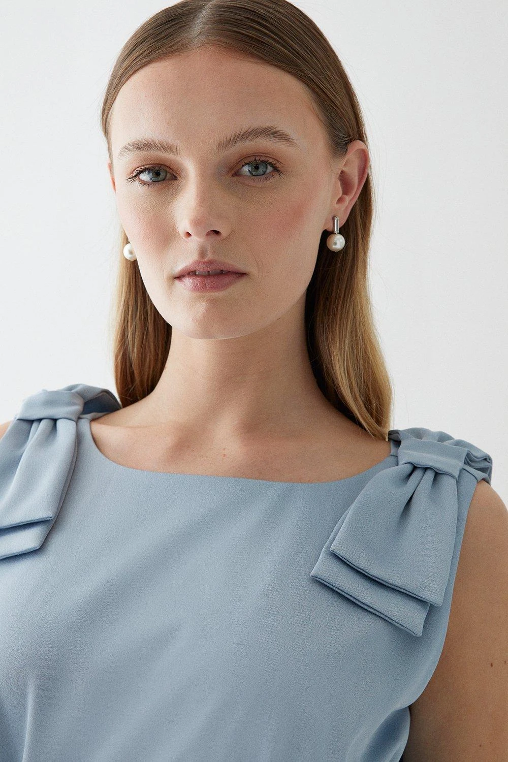 Coast Bow Shoulder Cowl Back Bridesmaid Maxi Dress 2 Coast Bow Shoulder Cowl Back Bridesmaid Maxi Dress - Image 2